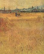 Vincent Van Gogh, Arles:Vew from the Wheat Fields (nn04)